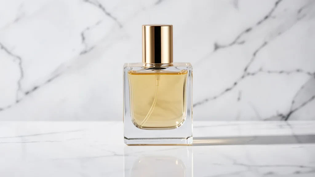 Artistic perfume presentation